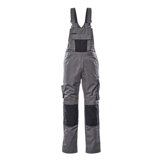 MASCOT® Augsburg dungarees, anthracite/black