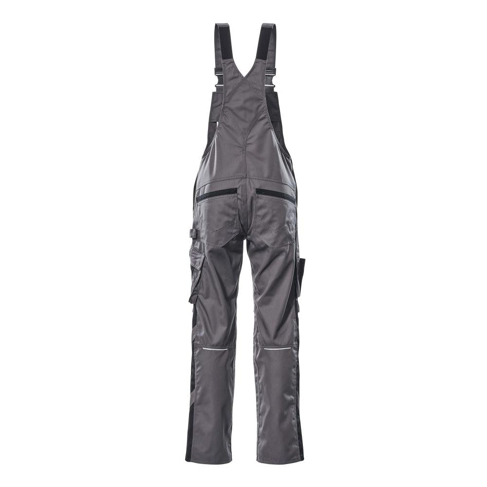 MASCOT® Augsburg dungarees, anthracite/black