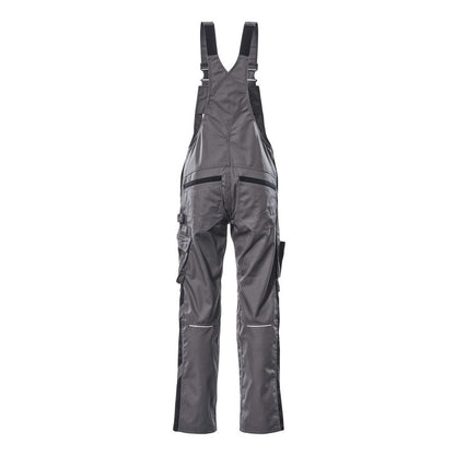 MASCOT® Augsburg dungarees, anthracite/black