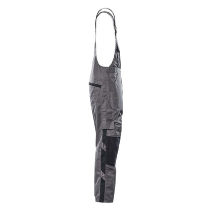 MASCOT® Augsburg dungarees, anthracite/black