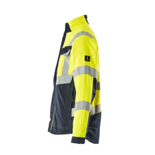 MASCOT® Biel Multisafe work jacket, hi-vis yellow/black-blue