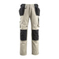 MASCOT® Bremen craftsman trousers, light khaki/black
