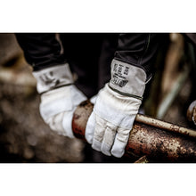 NITRAS HADES, cut protection gloves, natural color / gray