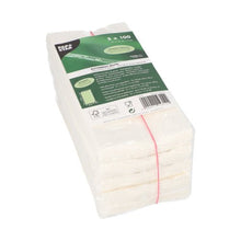 A package of 500 PAPSTAR Grease-proof sandwich bags (21x10x3 cm, white) from the PAPSTAR GmbH, packaged in shrink wrap with a green-and-white label featuring product and recycling information—perfect for snacks and sandwiches.