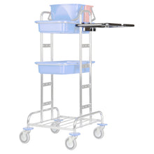 VERMOP holding frame 120 L, side, stainless steel, 51 x 33 x 7 cm