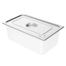 VERMOP stainless steel lid for 14/28 liter container, 53 x 33 x 3 cm