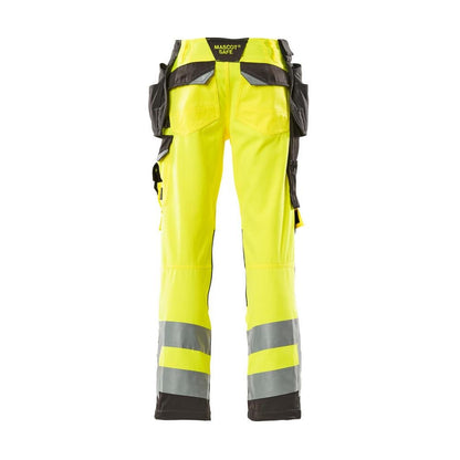 MASCOT® Wigan craftsman trousers, hi-vis yellow/dark anthracite