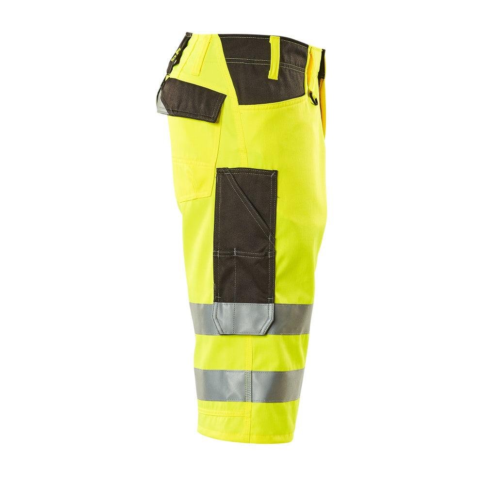 MASCOT® Luton three-quarter length trousers, hi-vis yellow/dark anthracite