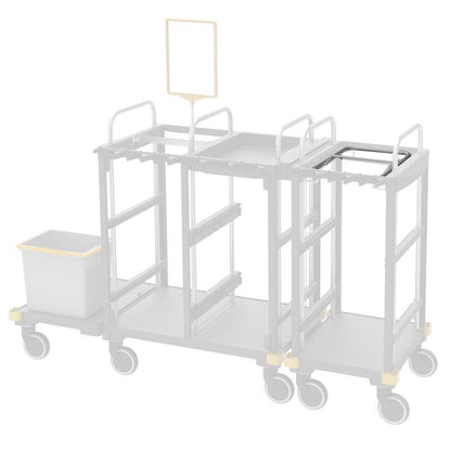 VERMOP integrated holding frame 2X60L, 46 x 35 x 6 cm