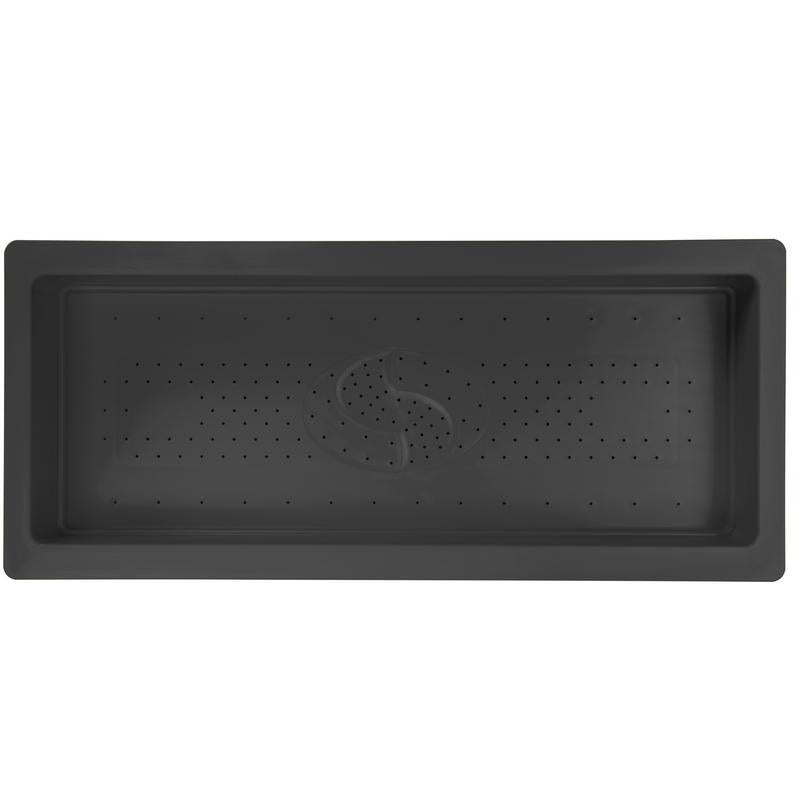 VERMOP preparation box for box 10 l, anthracite, 50 x 22 x 9 cm