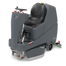 Numatic ride-on scrubber dryer TRL720/300T incl. charger and TenTec brushes red | Pack (1 piece)