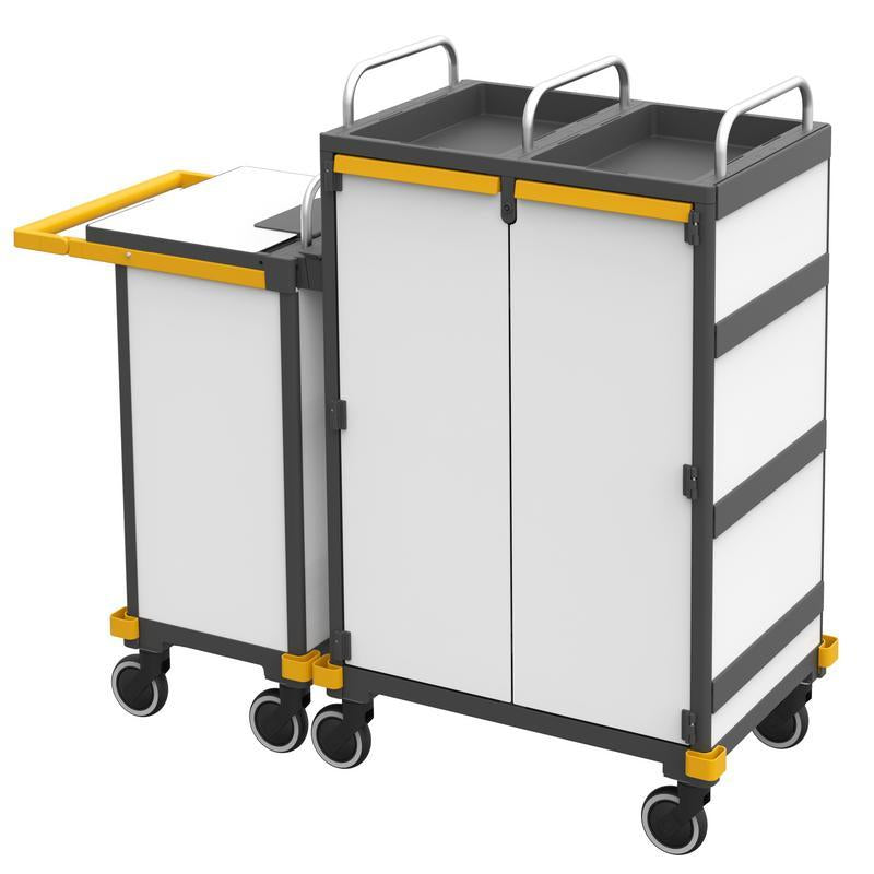 VERMOP Equipe H1 detachable, Platinum White, 130 x 56 x 136 cm