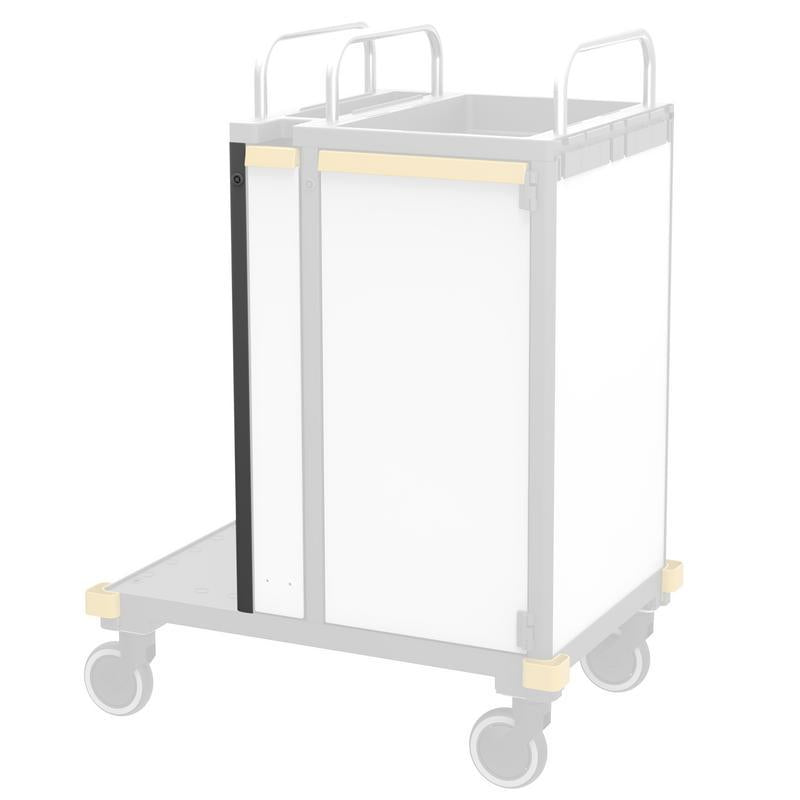 VERMOP corner profile strip with lock on the left, 74 x 4 x 2 cm