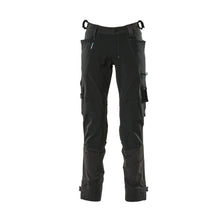 Pants with knee pockets made of Dyneema, stretch pants, black