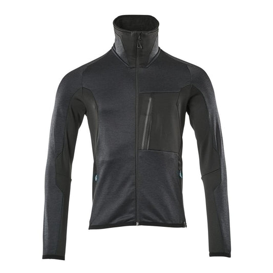 Fleece pullover with zip microfleece jacket