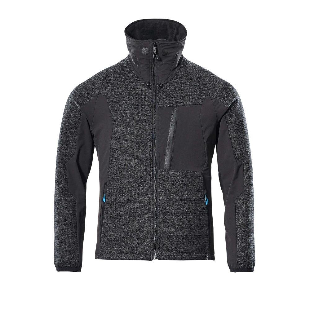 Jacket, knit, with membrane cardigan