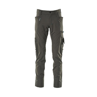 Trousers, ULTIMATE STRETCH, light weight trousers, dark anthracite