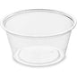 The 60 ml dressing cup from Duni GmbH is a transparent rPET container (64x64x30 mm) with a wide opening and smooth edge, perfect for storing dressings and sauces. Supplied in packs of 100 pieces.