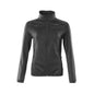Fleece pullover with zip, women's microfleece jacket