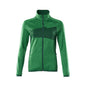 Fleece pullover with zip, women's microfleece jacket