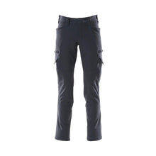 Pants, thigh pockets, ULTIMATE STRETCH pants, black-blue
