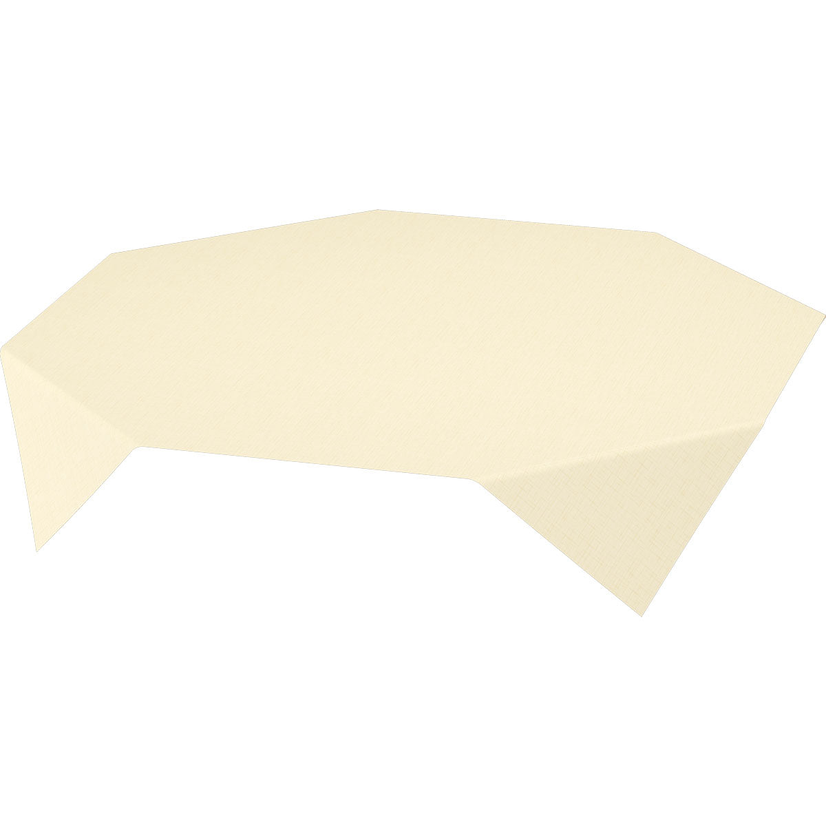 The Dunisilk MD tablecloth 84x84 cm Linnea cream from Duni GmbH offers elegant table decoration. Its beige, smooth, and water-repellent surface is perfect for stylish occasions. Available in a pack (20 pieces).