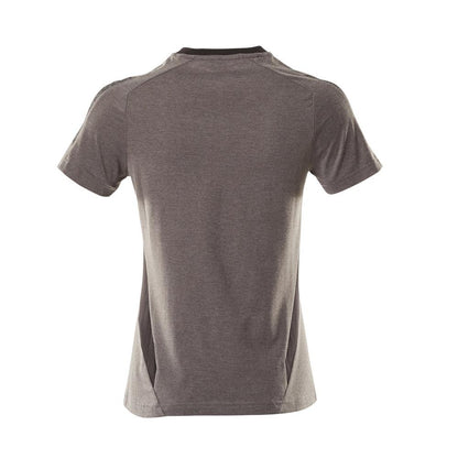 T-shirt, women's T-shirt, dark anthracite/black