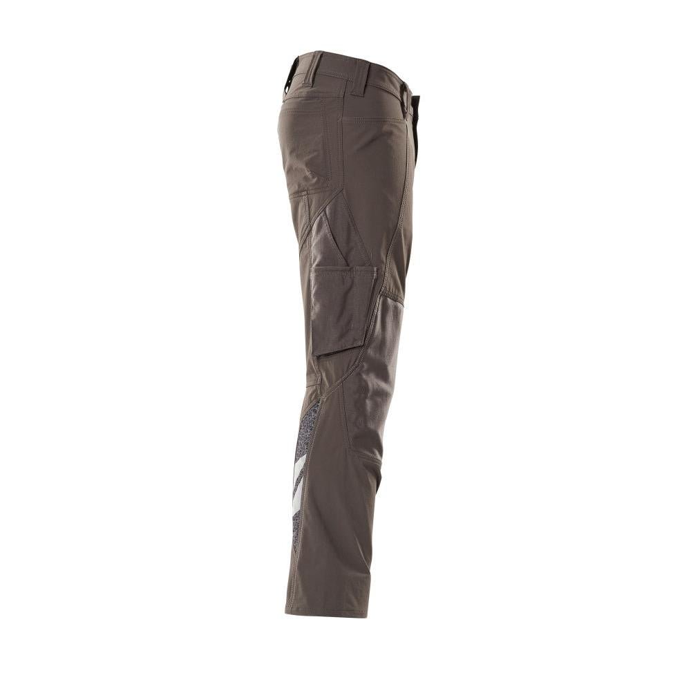 Pants, knee pockets, ULTIMATE STRETCH pants, dark anthracite