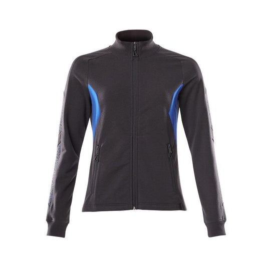 Sweatshirt with zipper, women's sweatshirt with zipper