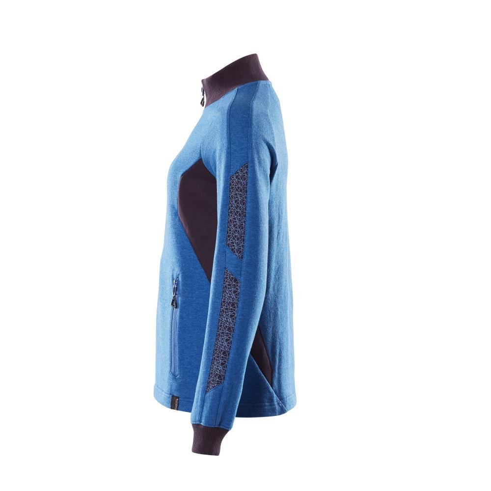 Sweatshirt with zipper, women's sweatshirt with zipper