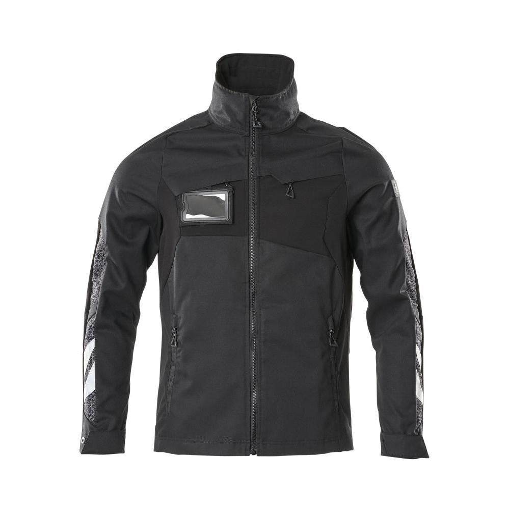 Jacket, stretch inserts work jacket