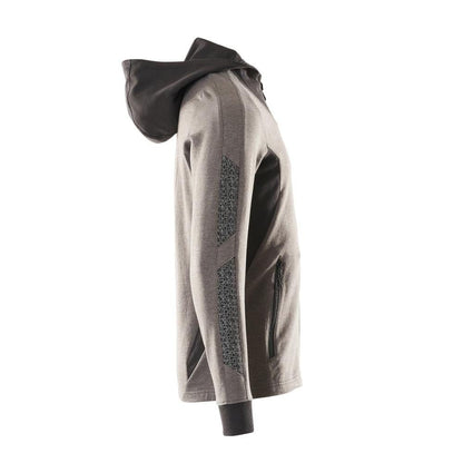 Hooded sweatshirt, modern fit zip-up sweatshirt