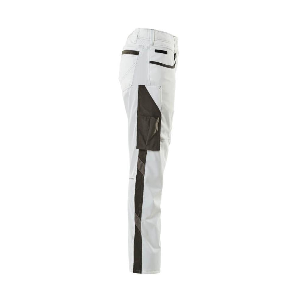Trousers, women, diamond, two-tone trousers