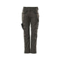Trousers, women, diamond, two-tone trousers