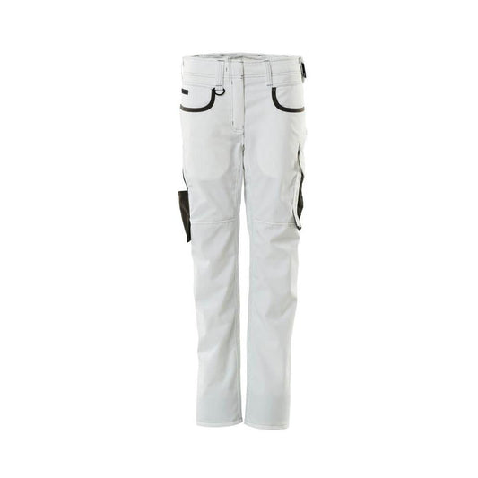 Trousers, women, pearl, two-tone trousers