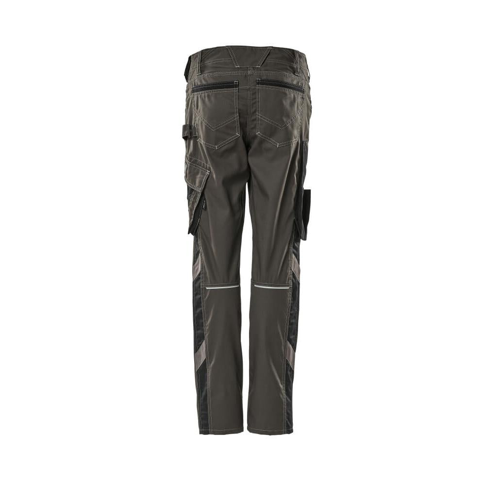 Trousers, women, pearl, two-tone trousers