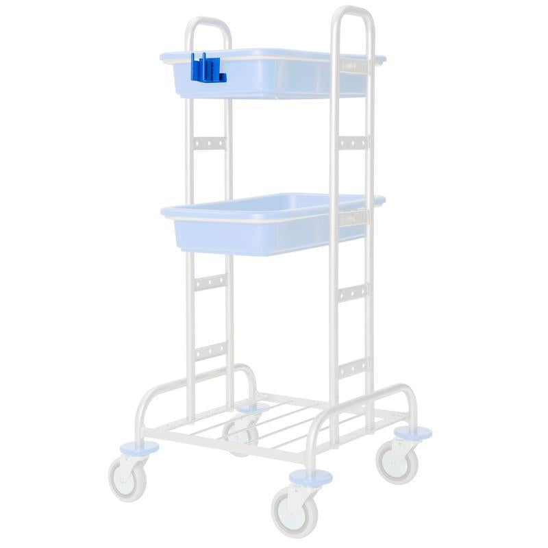 VERMOP handle holder plastic anthracite, 5 x 6 x 6 cm