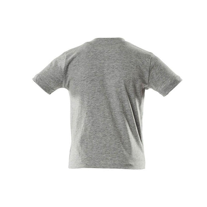 T-shirt for children, with print T-shirt for children, gray mottled