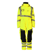 Winter overall CLIMASCOT®, light winter combination, hi-vis yellow/black