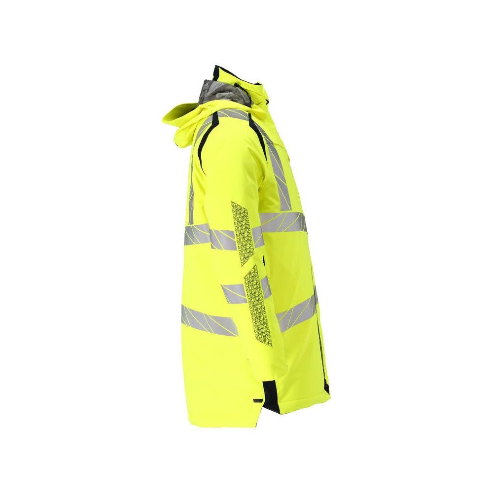 Parka CLIMASCOT® lining, light weight parka, hi-vis yellow/black-blue