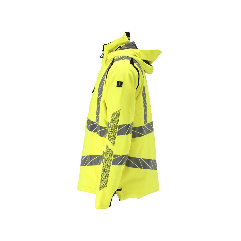 Winter jacket CLIMASCOT®, light weight winter jacket, hi-vis yellow/black