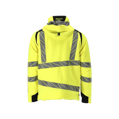 Winter jacket CLIMASCOT®, light weight winter jacket, hi-vis yellow/black