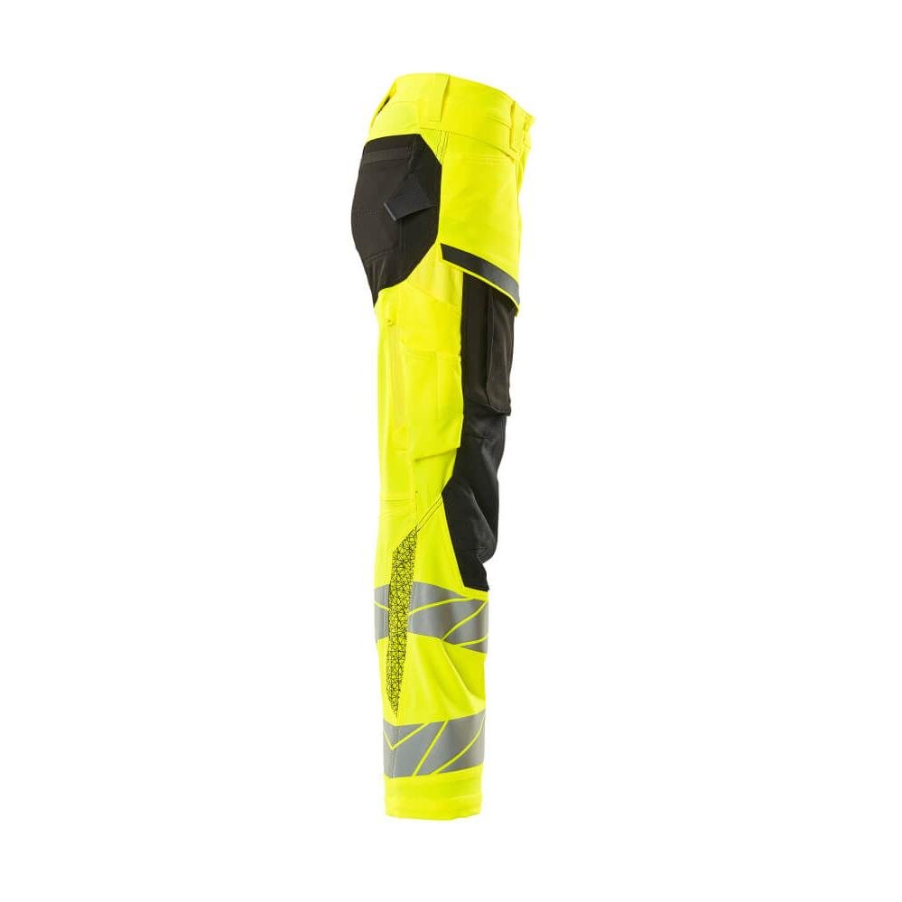 Pants, women, DIAMOND, knee pockets, stretch pants