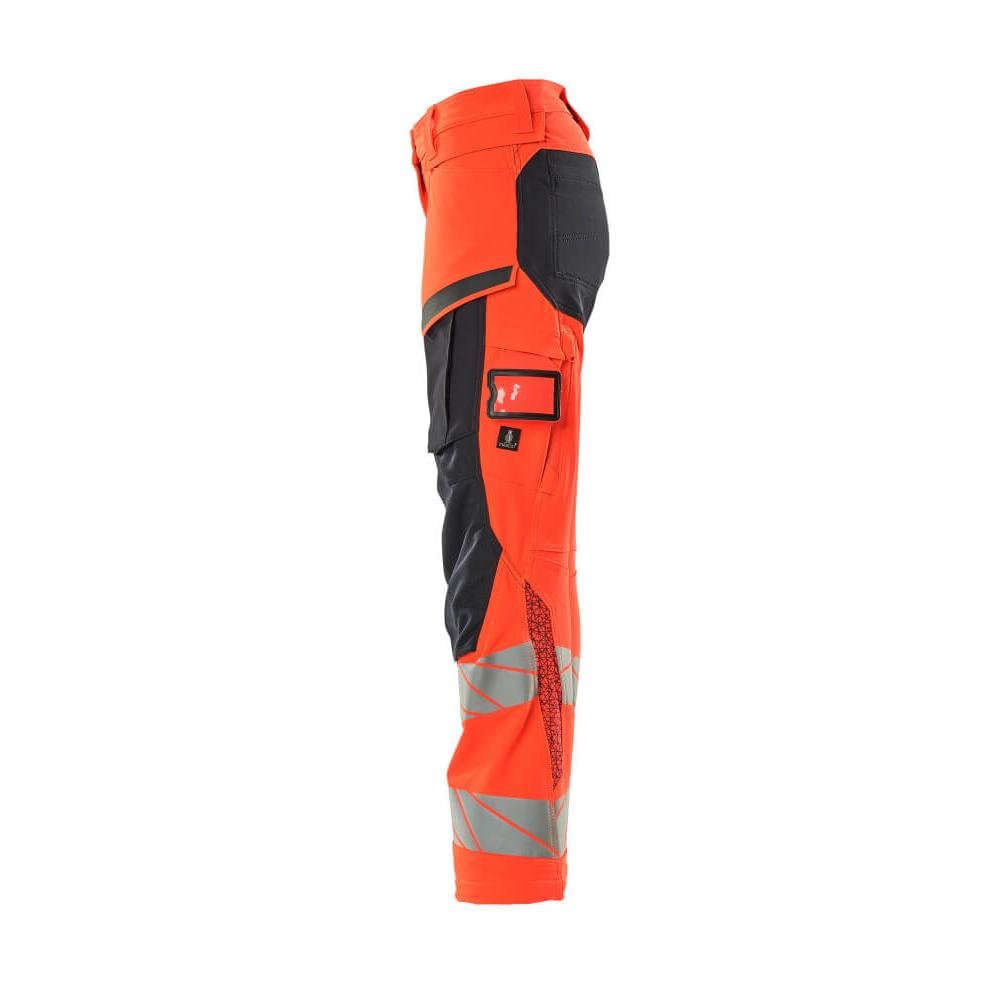 Pants, women, DIAMOND, knee pockets, stretch pants
