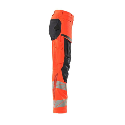 Pants, women, DIAMOND, knee pockets, stretch pants