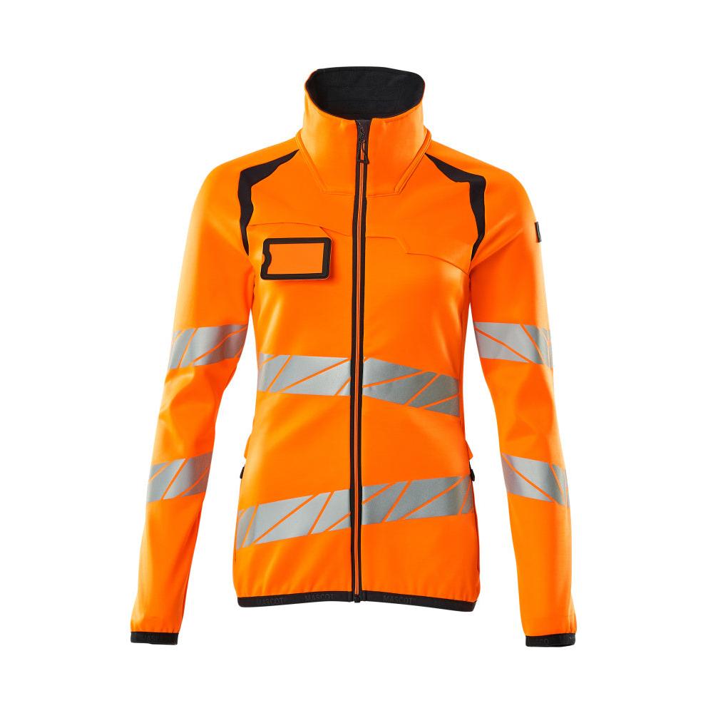 Fleece sweater with zip, women's microfleece jacket Multisafe