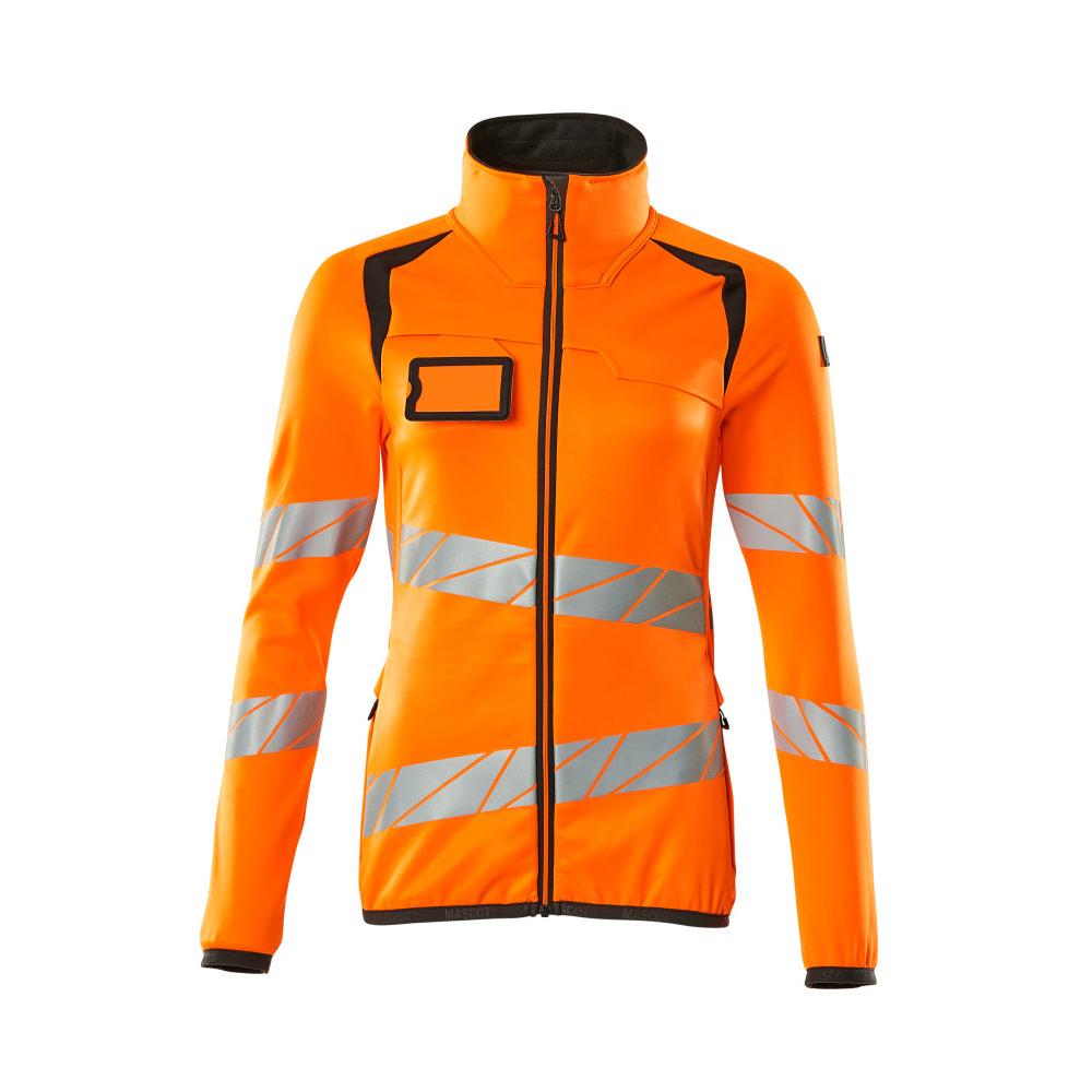 Fleece sweater with zip, women's microfleece jacket Multisafe