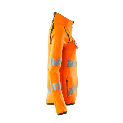 Fleece sweater with zip, women's microfleece jacket Multisafe