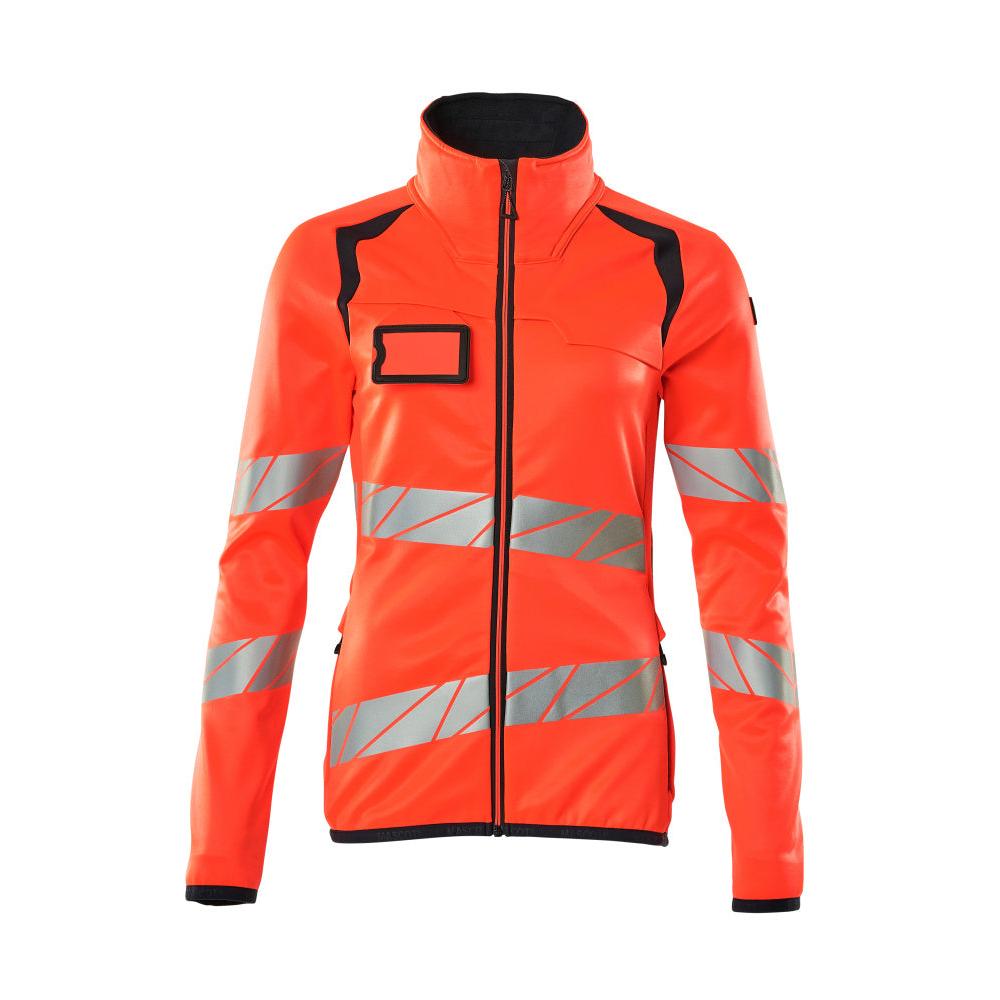 Fleece sweater with zip, women's microfleece jacket Multisafe