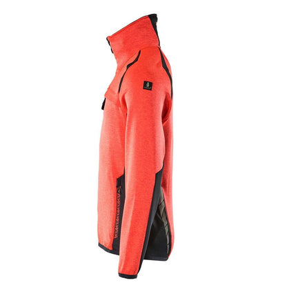 Fleece pullover with zip microfleece jacket